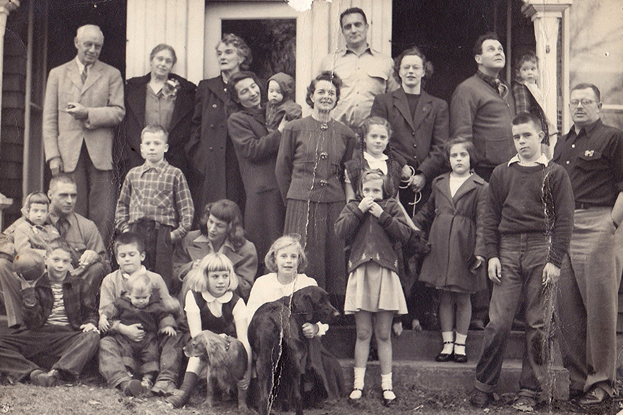 Thanksgiving in Petersham - 1948