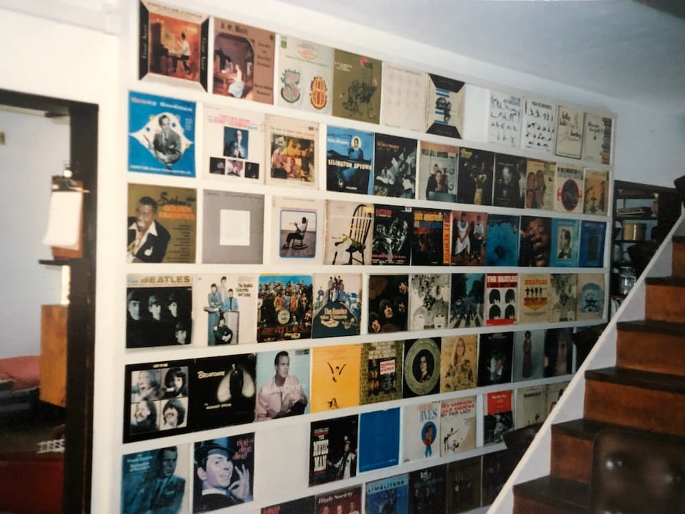 photo of a 59B Record Wall